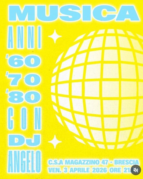 SERATA MUSICALE  anni ’60-’70-’80 con DJ Angelo  