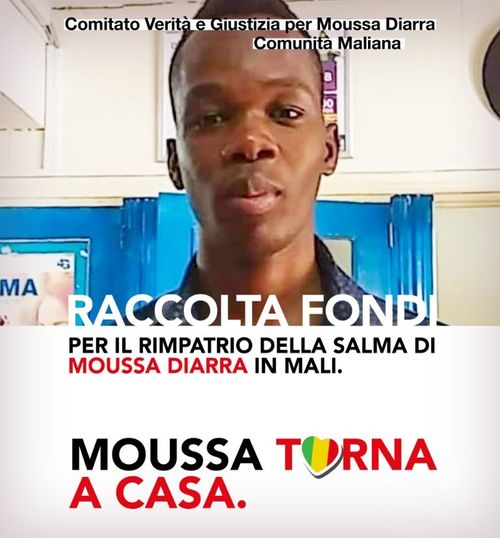 Raccolta fondi: Riportiamo a casa il corpo di Moussa