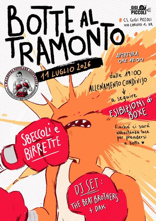 Allenamento - Botte al tramonto!
