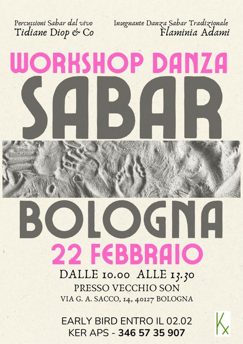 workshop di danza africana Sabar