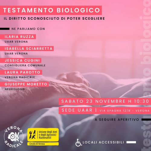 TESTAMENTO BIOLOGICO: IL DIRITTO SCONOSCIUTO DI POTER SCEGLIERE