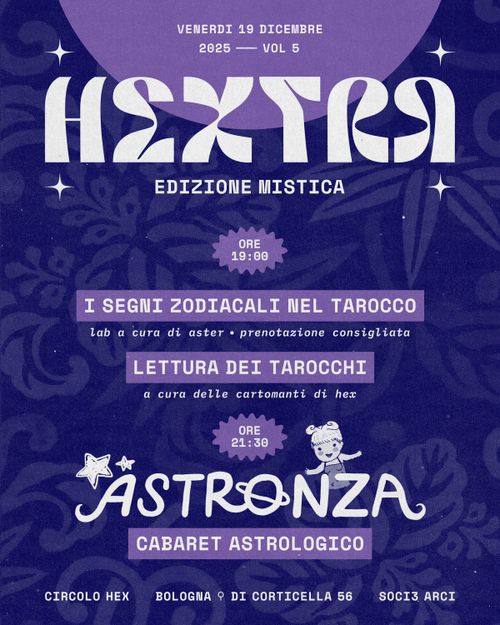 HEXTRA vol 5: Astronza • I Segni Zodiacali nel Tarocco Bolognese • Lettura Tarocchi