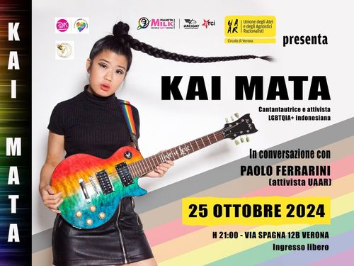 Kai Mata, cantautrice e attivista LGBTIQ+ indonesiana si racconta