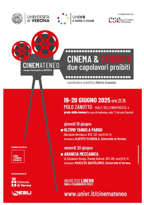 Cinemateneo: Cinema e censura - due capolavori proibiti