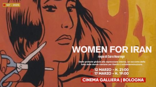 Sala Open 2026 • Women for Iran | Proiezione