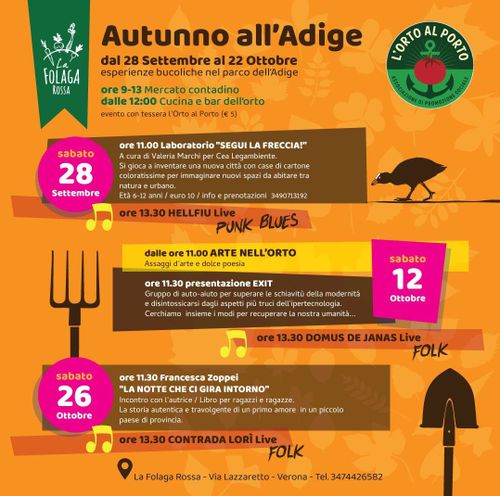 AUTUNNO ALL'ADIGE - Ultimo sabato al campo