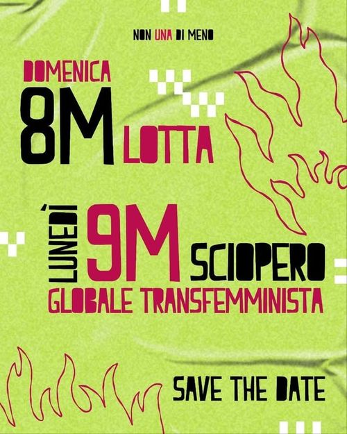 8M giornata di mobilitazione
