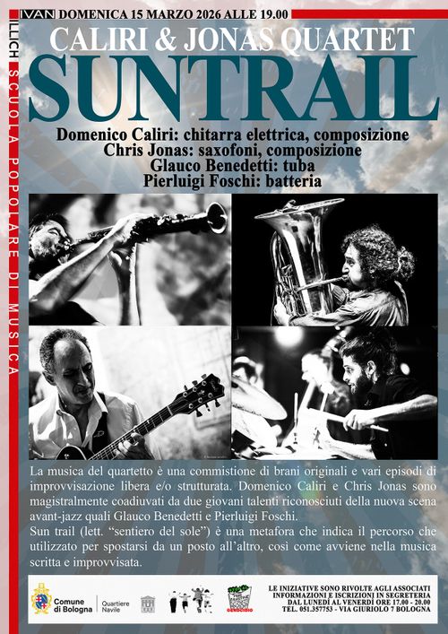 CALIRI & JONAS QUARTET “SUNTRAIL”