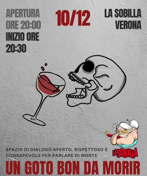 UN GOTO BON DA MORIR - Spazio di dialogo aperto, rispettoso e consapevole per parlare di morte