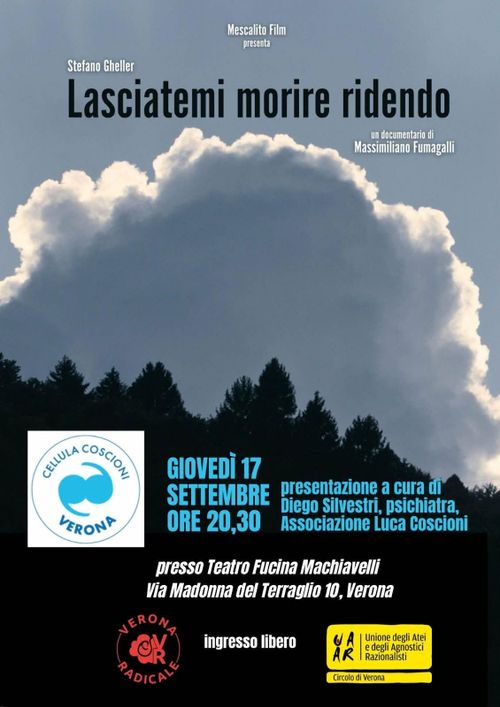 Proiezione documentario LASCIATEMI MORIRE RIDENDO