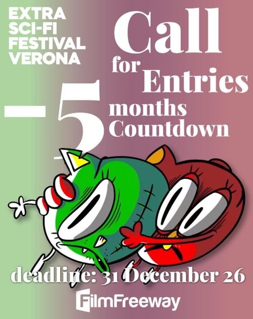 Call for entries - Extra sci-fi festival Verona 2027