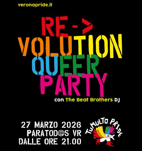  RE-VOLUTION QUEER PARTY 