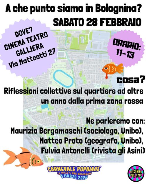 A che punto siamo in Bolognina?