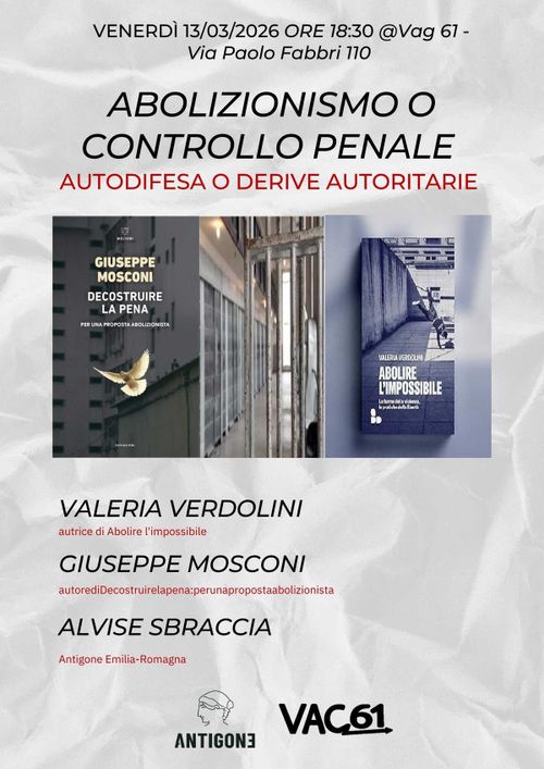 Abolizionismo o controllo penale