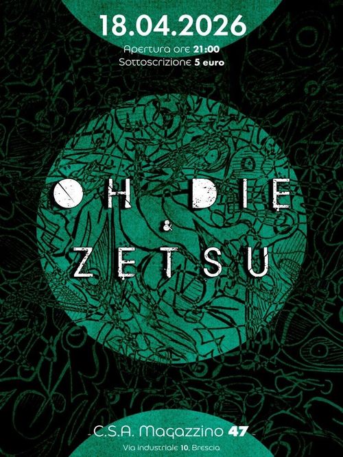 MUSICA LIVE con OH DIE! e ZETSU