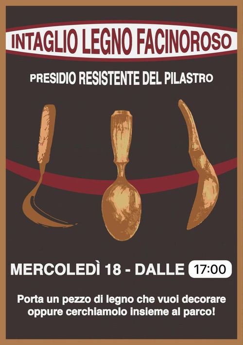 INTAGLIO LEGNO FACINOROSO