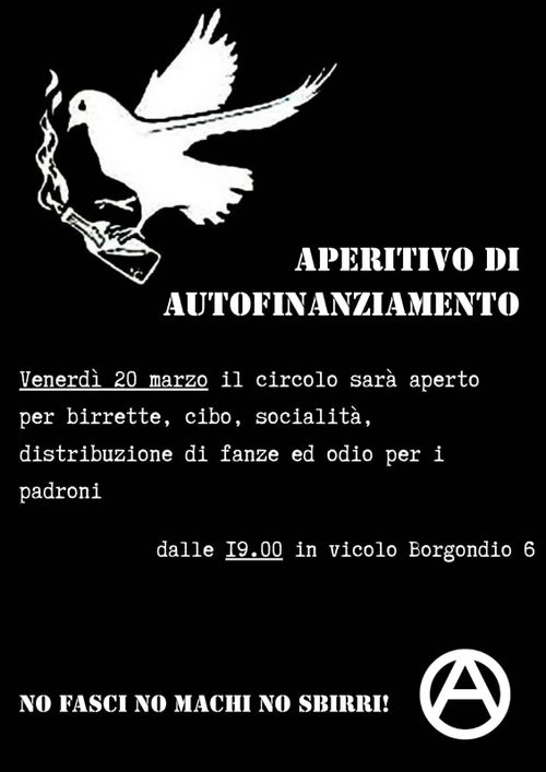 Aperitivo autofinanziamento 